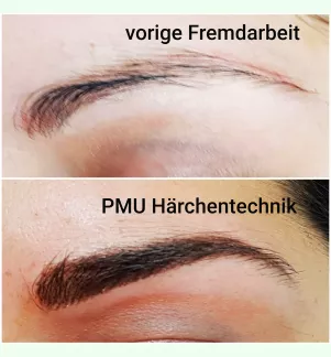 Permanent Make Up Härchentechnik & Powderbrow